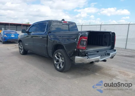 2019 Ram 1500 Longhorn 4X4 5'7 Box из США, поврежденный, VIN 1C6SRFKT1KN907667